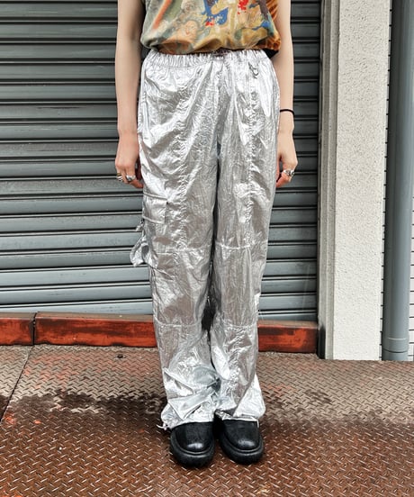 Metallic Silver ShakaShaka Pants