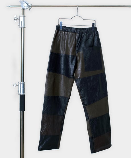 Switching Leather Pants
