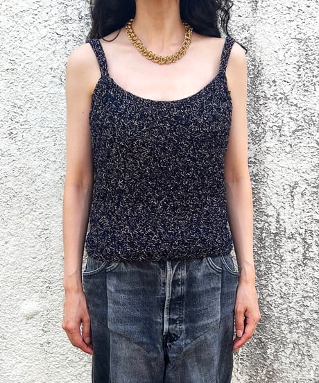 Golden Yarn Mixed Camisole