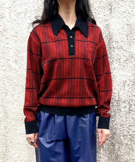 Japanese Retro KO-SHI Knit Polo