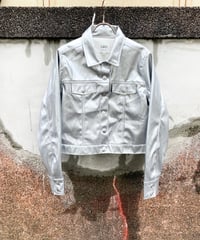 Metallic silver Jacket