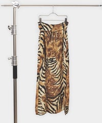 Leopard Printed Long Skirt