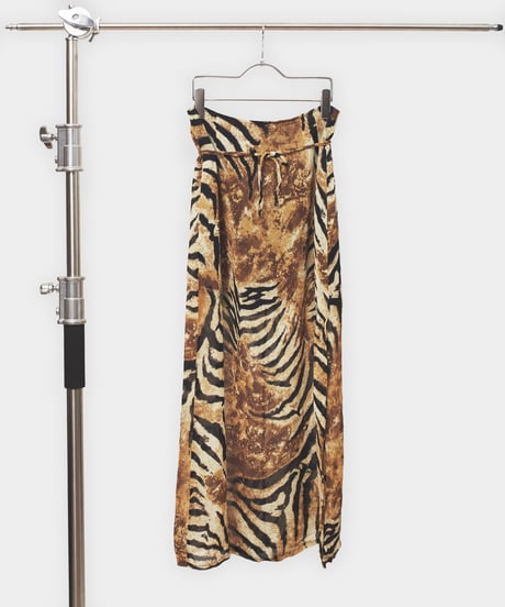 Leopard Printed Long Skirt