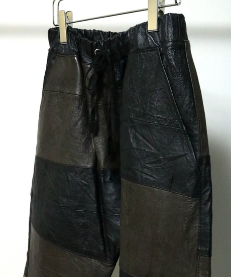 Switching Leather Pants