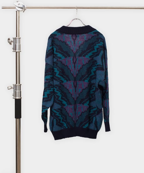 Blue Psychedelic Sweater