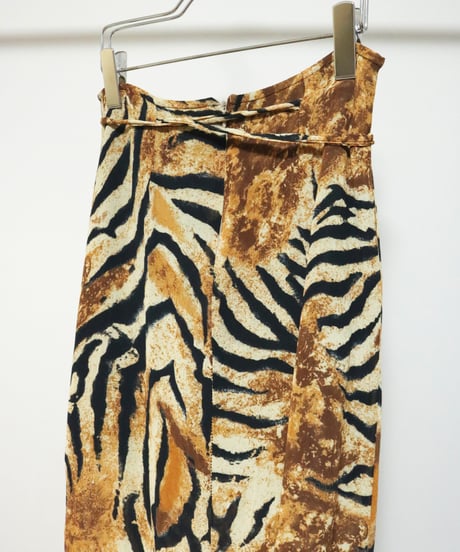 Leopard Printed Long Skirt