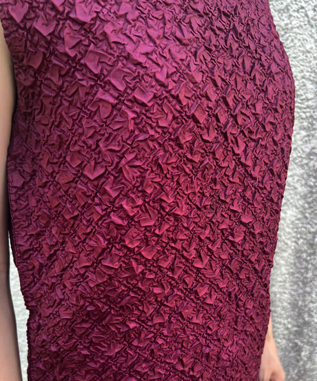 Reversible poco-poco Sleeveless Tops