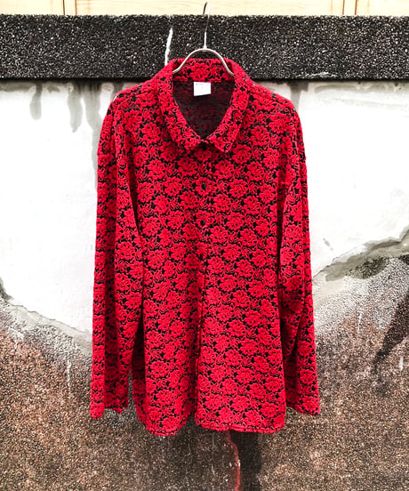 Red Roses Lace Big Shirts