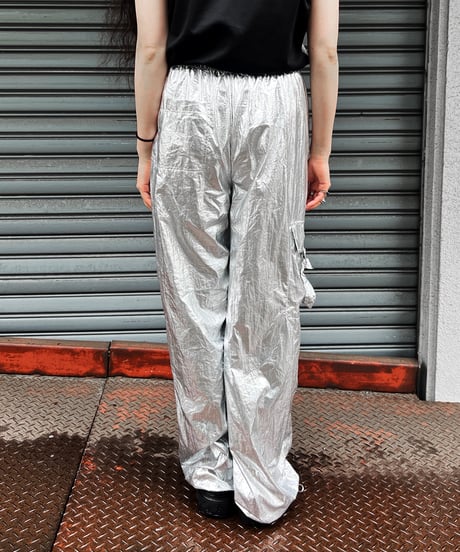 Metallic Silver ShakaShaka Pants