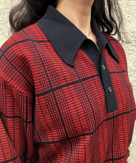 Japanese Retro KO-SHI Knit Polo