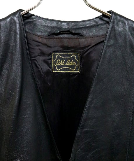 Over Leather Vest