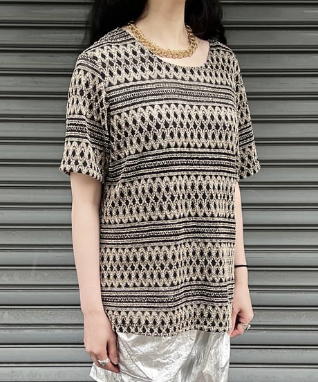 Gold Thread Lace Tops