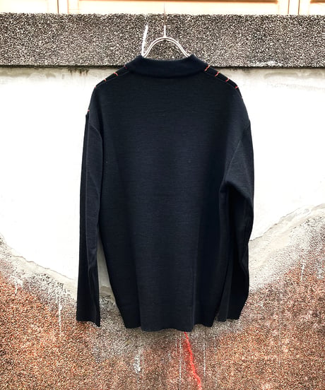 Narrow Chain Stripe Knit