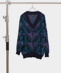 Blue Psychedelic Sweater