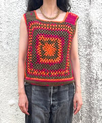 Granma Knitted Colorful Knit