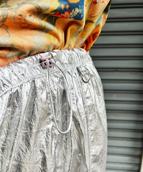 Metallic Silver ShakaShaka Pants