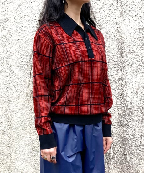 Japanese Retro KO-SHI Knit Polo