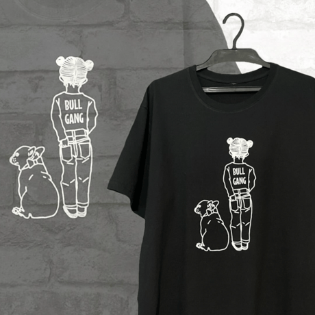 ▷back view Tシャツ
