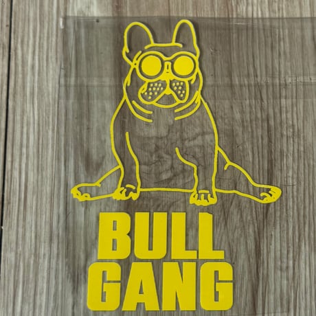BULL GANG LOGO ステッカー