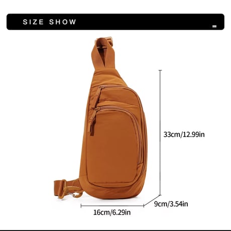 nylon body bag𖤐
