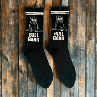 BULL GANG SOCKS BLACK🖤