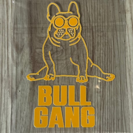 BULL GANG LOGO ステッカー