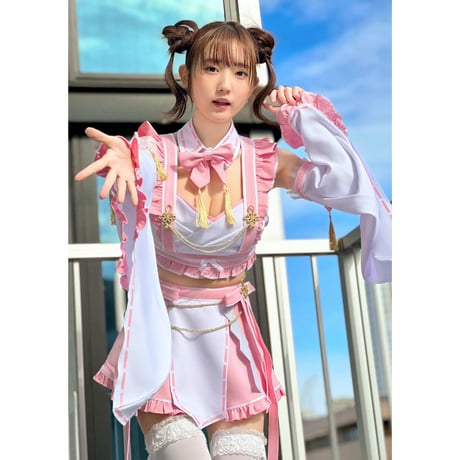 「春蝶の桜巫女さんチェキ🌸」宛名＆サイン＆一言コメント入りチェキ