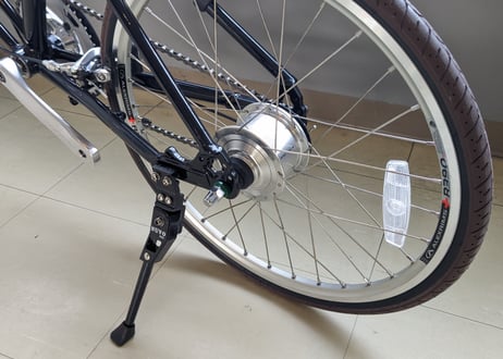 【未使用中古】BE ALL BRS-500SV ミニベロ 20インチ ブラック 内装8段