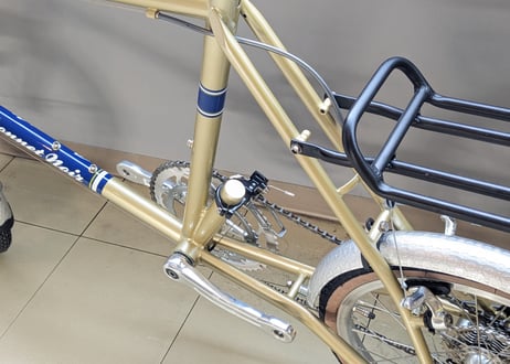 【未使用中古】BE ALL ALIZE GR ミニベロ 16インチ メタリックライトブラウン
