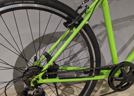 【中古】MIYATA Freedom Tough クロスバイク 1×7速 700×38c グリーン