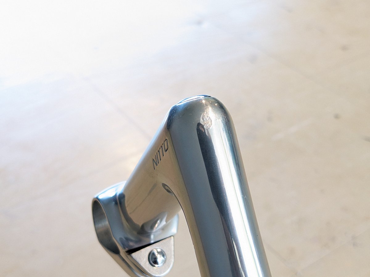 中古】NITTO NP スレッド ステム 90mm 26.0 シルバー | eallo