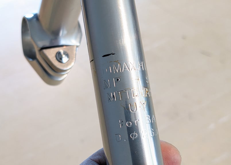 中古】NITTO NP スレッド ステム 90mm 26.0 シルバー | eallo 中古】NITTO NP スレッド ステム 90mm 26.0 シルバー | eallo