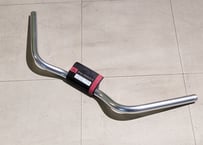【新品】GIZA PRODUCTS NR-AL217BT North Road Bar Low Rise ハンドル ノースロードバー ローライズ シルバー