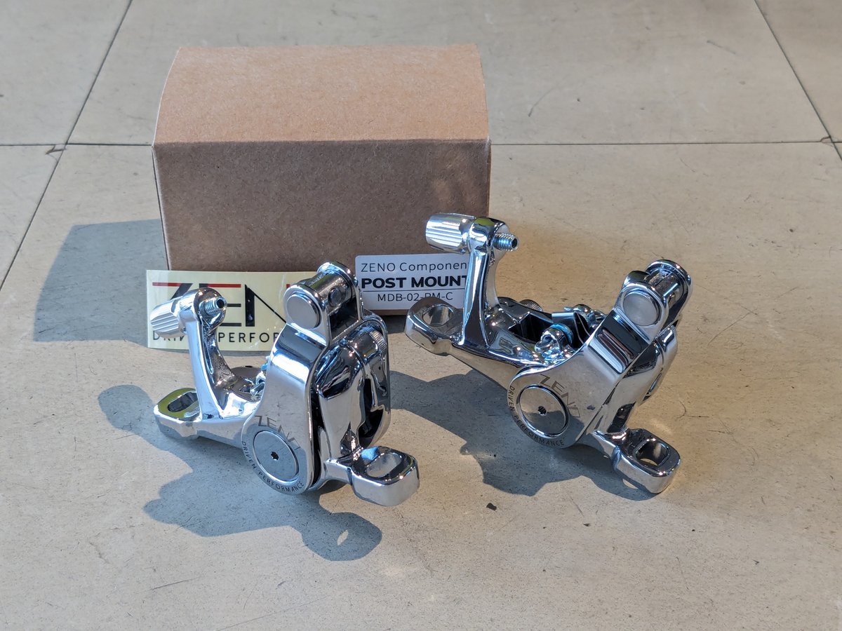 新品】ZENO 機械式ディスクブレーキ SPEED CLIP DUAL PISTON MEC 新品】ZENO 機械式ディスクブレーキ SPEED CLIP DUAL PISTON MEC