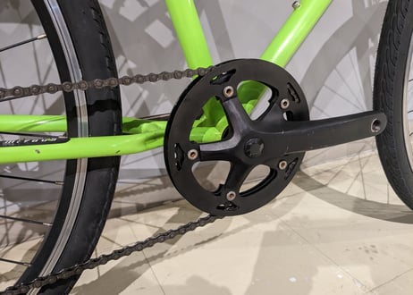 【中古】MIYATA Freedom Tough クロスバイク 1×7速 700×38c グリーン