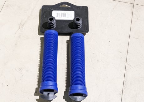 【新品】ODI LONG NECK GRIP SOFT COMPOUND グリップ ブルー