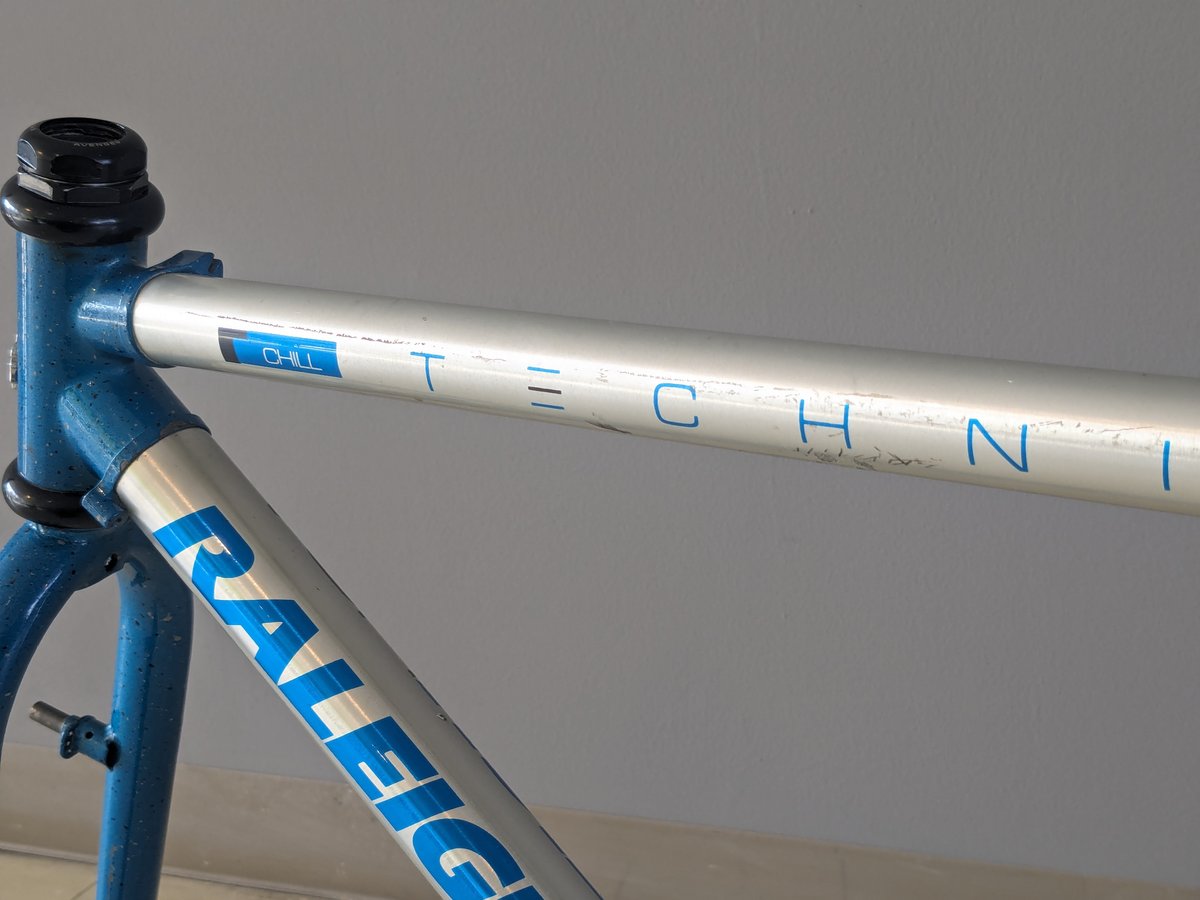中古】Raleigh USA TECHNIUM CHILL 1990年モデル フレームセット 中古】Raleigh USA TECHNIUM CHILL 1990年モデル フレームセット