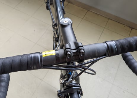 【中古】GIANT CONTEND SL1 ロードバイク ブラック ブルー