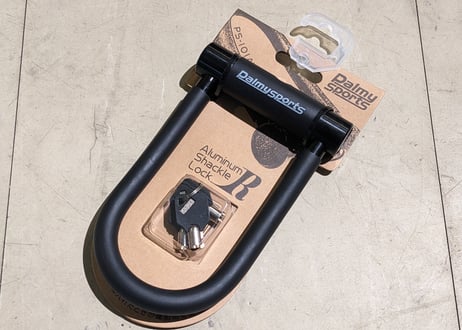 【新品】Palmy Sports Aluminum Shckle Lock R U字ロック ブラック 鍵3個