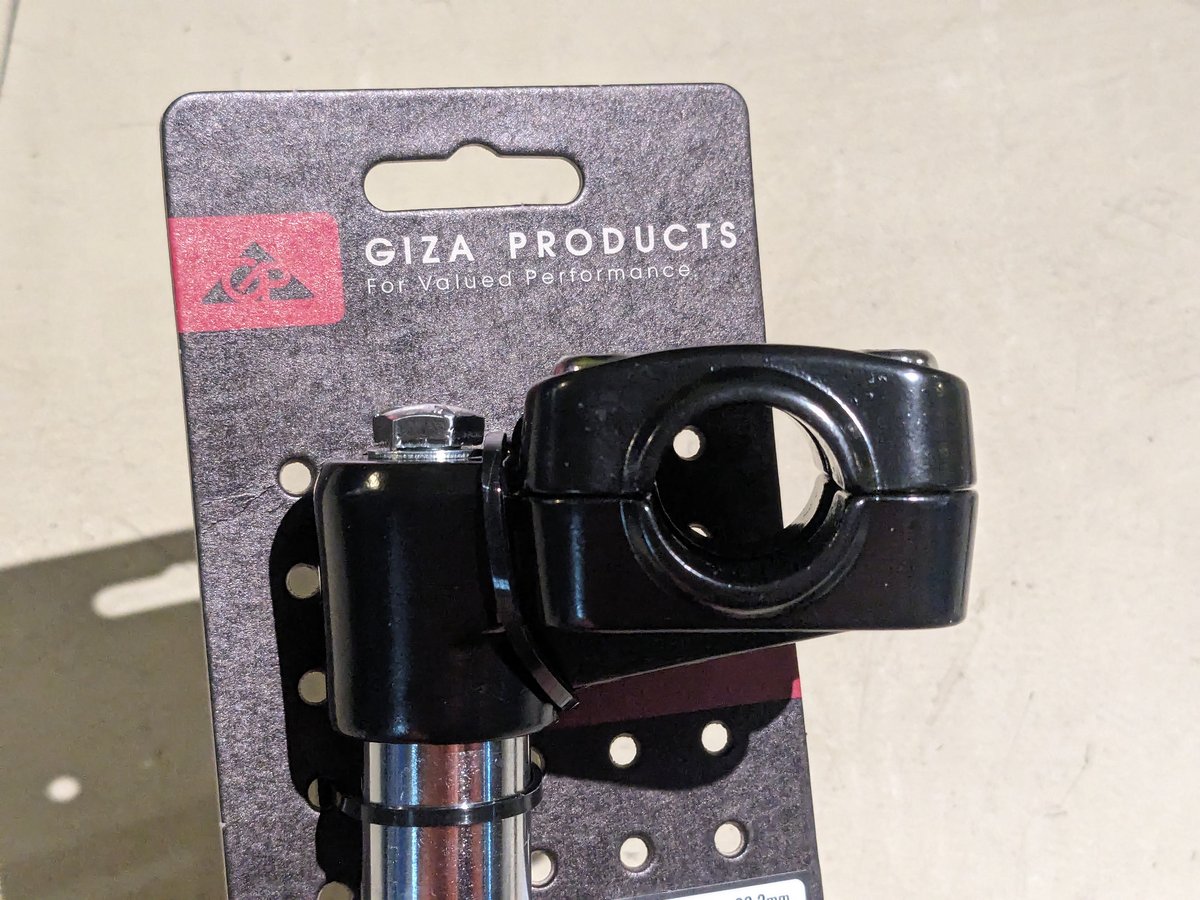 新品】GIZA PRODUCTS MX-450 Old School Stem ステム ブラ