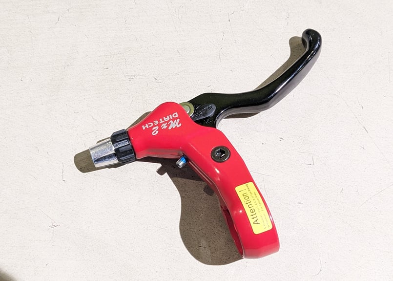 中古】美品 DIA COMPE mx2 ブレーキレバー 右のみ DIA TECH ブラック