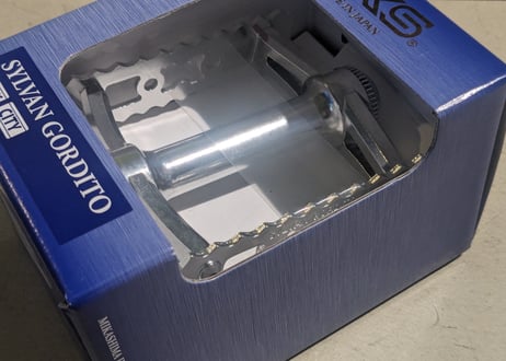 【新品】MKS SYLVAN GORDITO ペダル SILVER 幅広ペダル