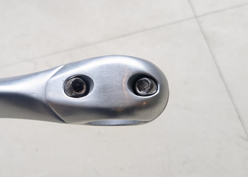 中古】DEDA murex ステム スレッドステム 100mm 26.0 シルバー