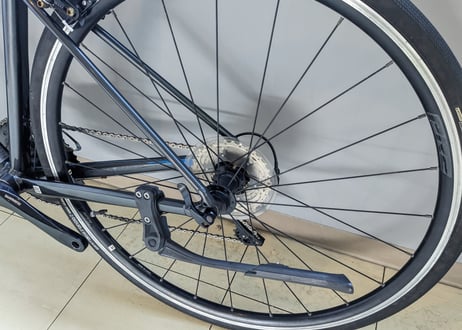 【中古】GIANT CONTEND SL1 ロードバイク ブラック ブルー