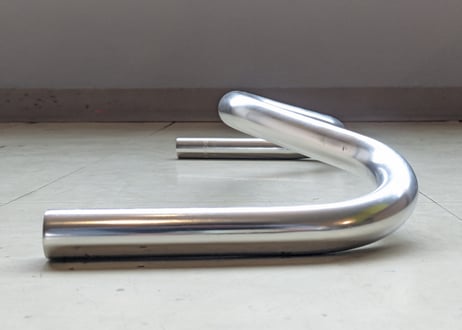 【中古】SOMA 3-SPEED MOUSTACHE BAR ハンドル シルバー