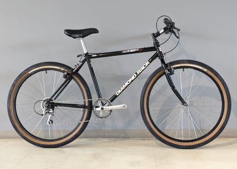 【中古】DIAMOND BACK ASCENT オールド マウンテンバイク 90年頃 ブラック 26インチ カスタム車