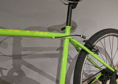 【中古】MIYATA Freedom Tough クロスバイク 1×7速 700×38c グリーン
