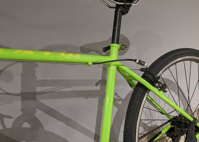 中古】MIYATA Freedom Tough クロスバイク 1×7速 700×38c グリ