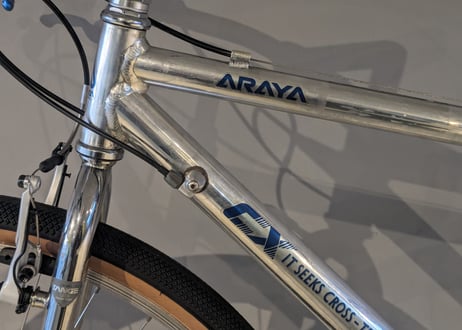 【中古】ARAYA CX700AG 1997年モデル オールラウンドコミューター クロスバイク 420サイズ