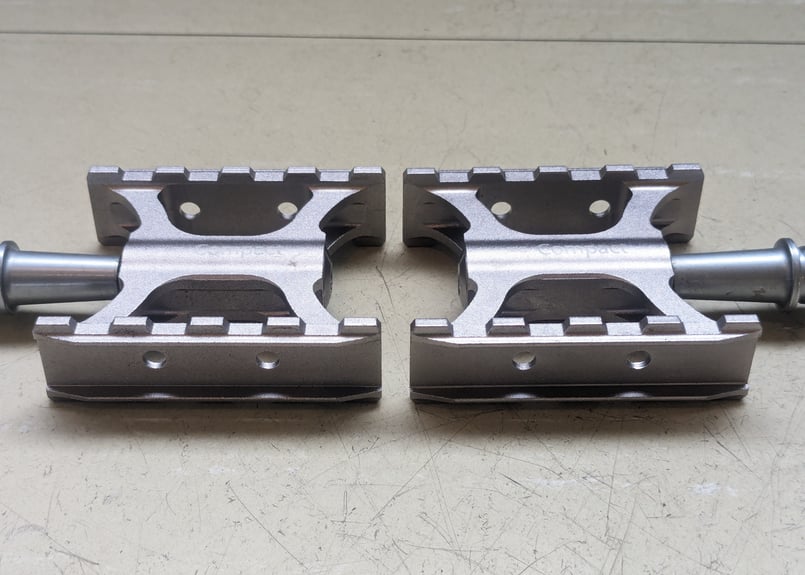 MKS Compact One Side Ezy フラットペダル　中古 MKS（ミカシマペタル）Compact Ezy （コンパクト イージィー